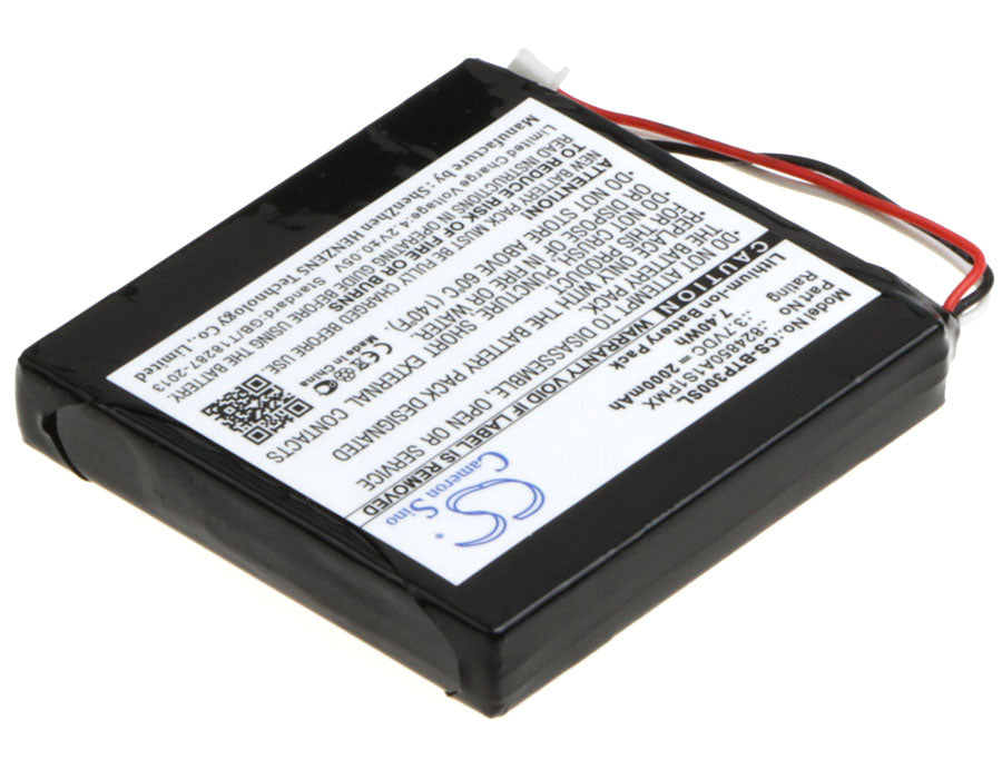 Replacement Battery for Blaupunkt  TravelPilot TP300 – GPS, Navigator – 2000mAh / 7.40Wh / 3.7V