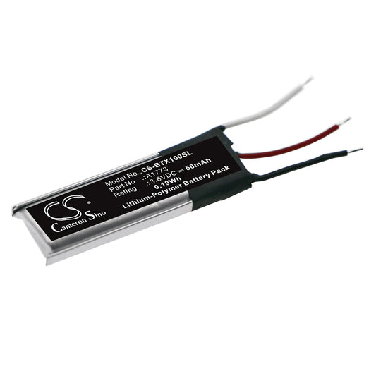Replacement Battery for Beats  Beats X – Wireless Headset – 50mAh / 0.19Wh / 3.8V