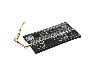 Replacement Battery for Binatone  Z430BT – GPS, Navigator – 1300mAh / 4.81Wh / 3.7V