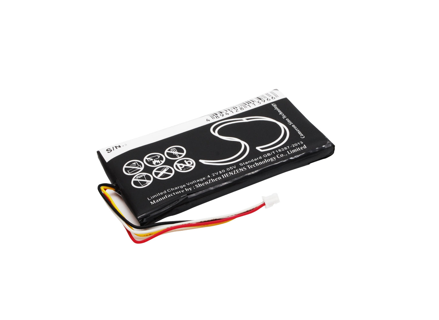 Replacement Battery for Binatone  Z430BT – GPS, Navigator – 1300mAh / 4.81Wh / 3.7V