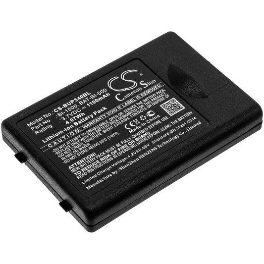 Replacement Battery for Bluebird  EG-340 – Barcode Scanner – 1100mAh / 4.07Wh / 3.7V
