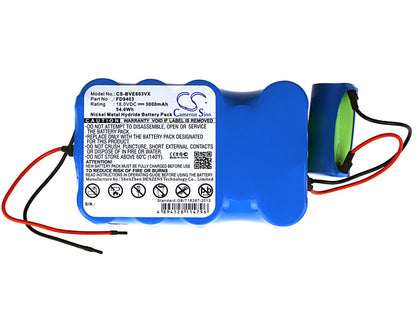 Replacement Battery for Bosch  BBHM1CMGB/01 – Vacuum – 3000mAh / 54.00Wh / 18.0V
