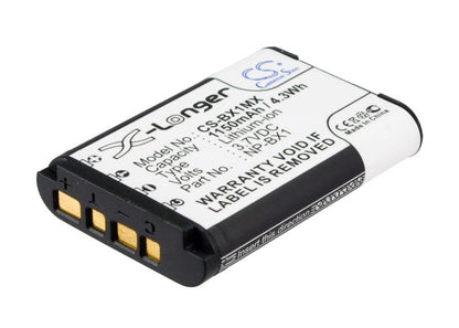 Replacement Battery for Sony  Cyber-shot DSC-HX300 – Camera – 1150mAh / 4.26Wh / 3.7V