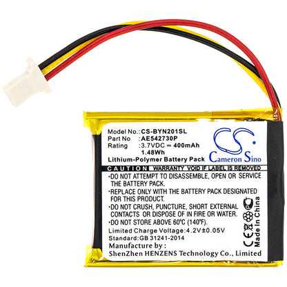 Replacement Battery for Bushnell  368224 – GPS, Navigator – 400mAh / 1.48Wh / 3.7V