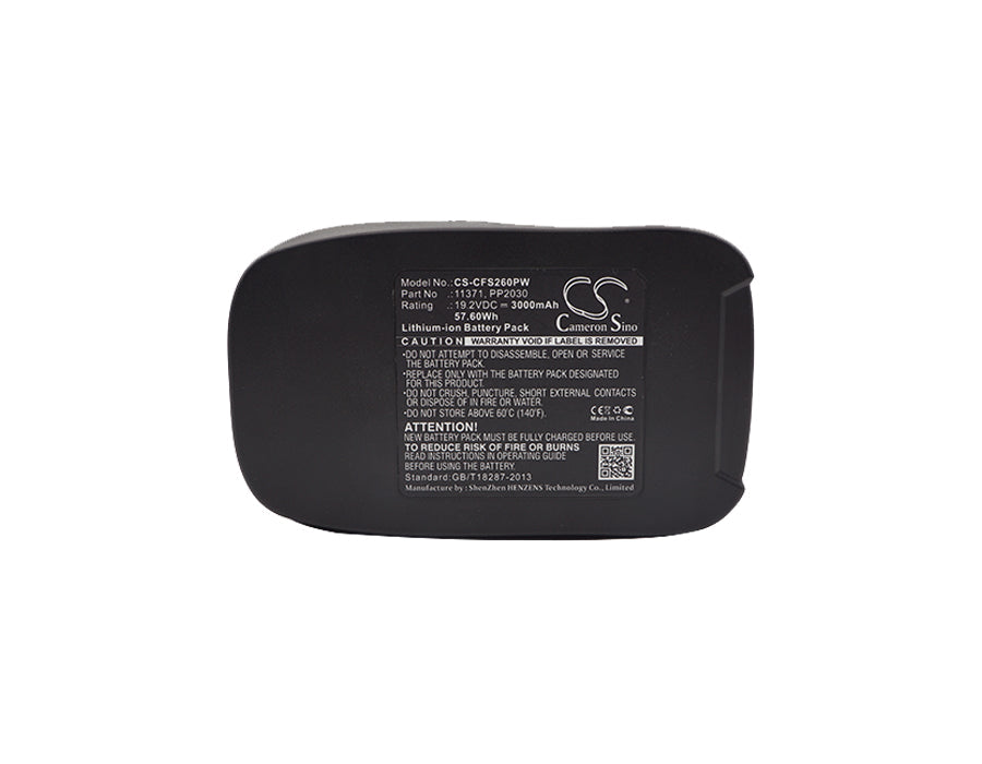 Replacement Battery for Craftsman  101260 – Power Tools – 3000mAh / 57.60Wh / 19.20V