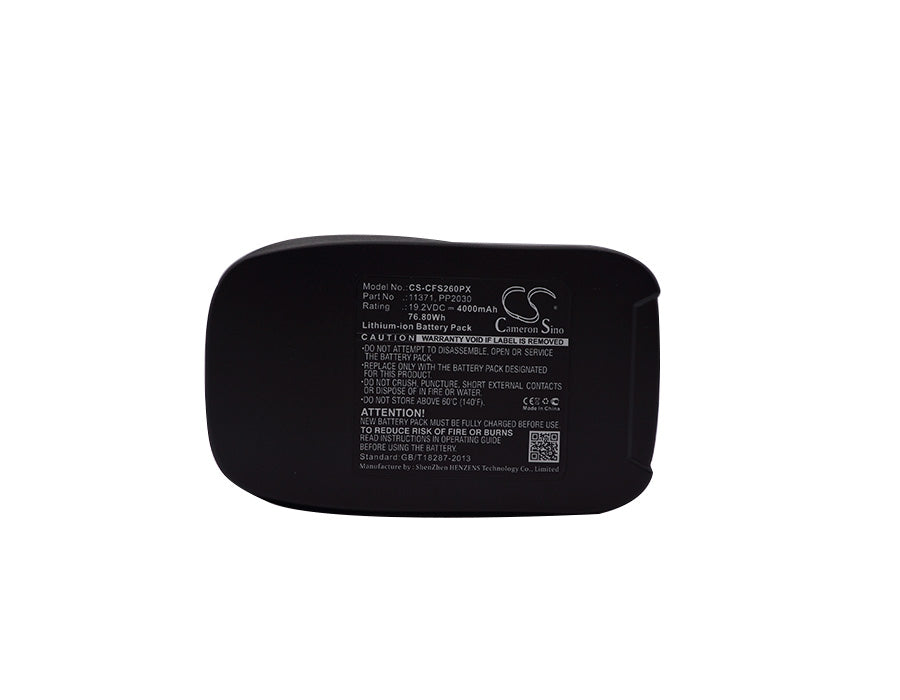 Replacement Battery for Craftsman  101260 – Power Tools – 4000mAh / 76.80Wh / 19.20V