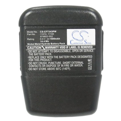 Replacement Battery for Craftsman 11343 315.22189 – 1500mAh