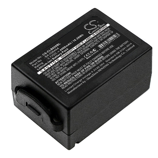 Replacement Battery for CipherLAB  CP60 – Barcode Scanner – 4400mAh / 16.28Wh / 3.7V