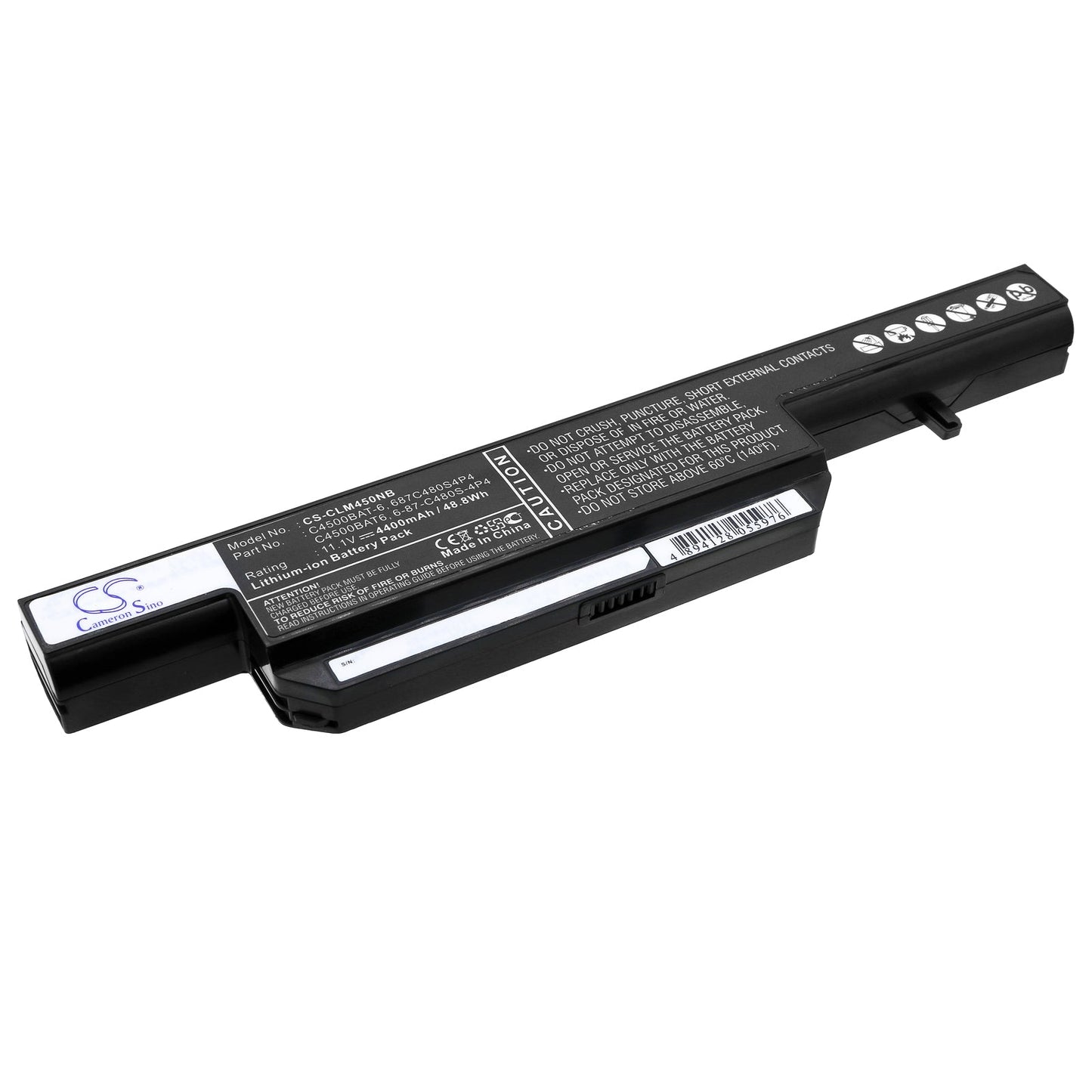 Replacement Battery for Gigabyte  Q1732N – Notebook, Laptop – 4400mAh / 48.84Wh / 11.1V