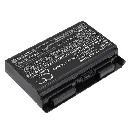 Replacement Battery for Schenker  XMG P502 – Notebook, Laptop – 5200mAh / 76.96Wh / 14.8V