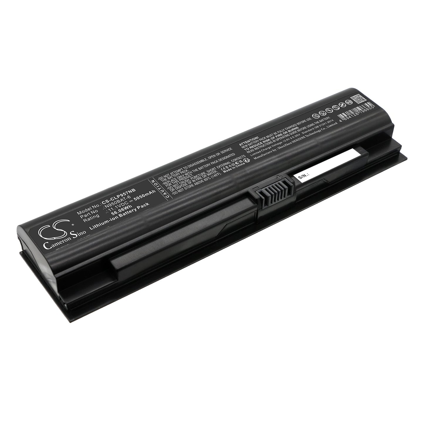 Replacement Battery for Cjscope  SX-750 GX – Notebook, Laptop – 5050mAh / 56.06Wh / 11.1V