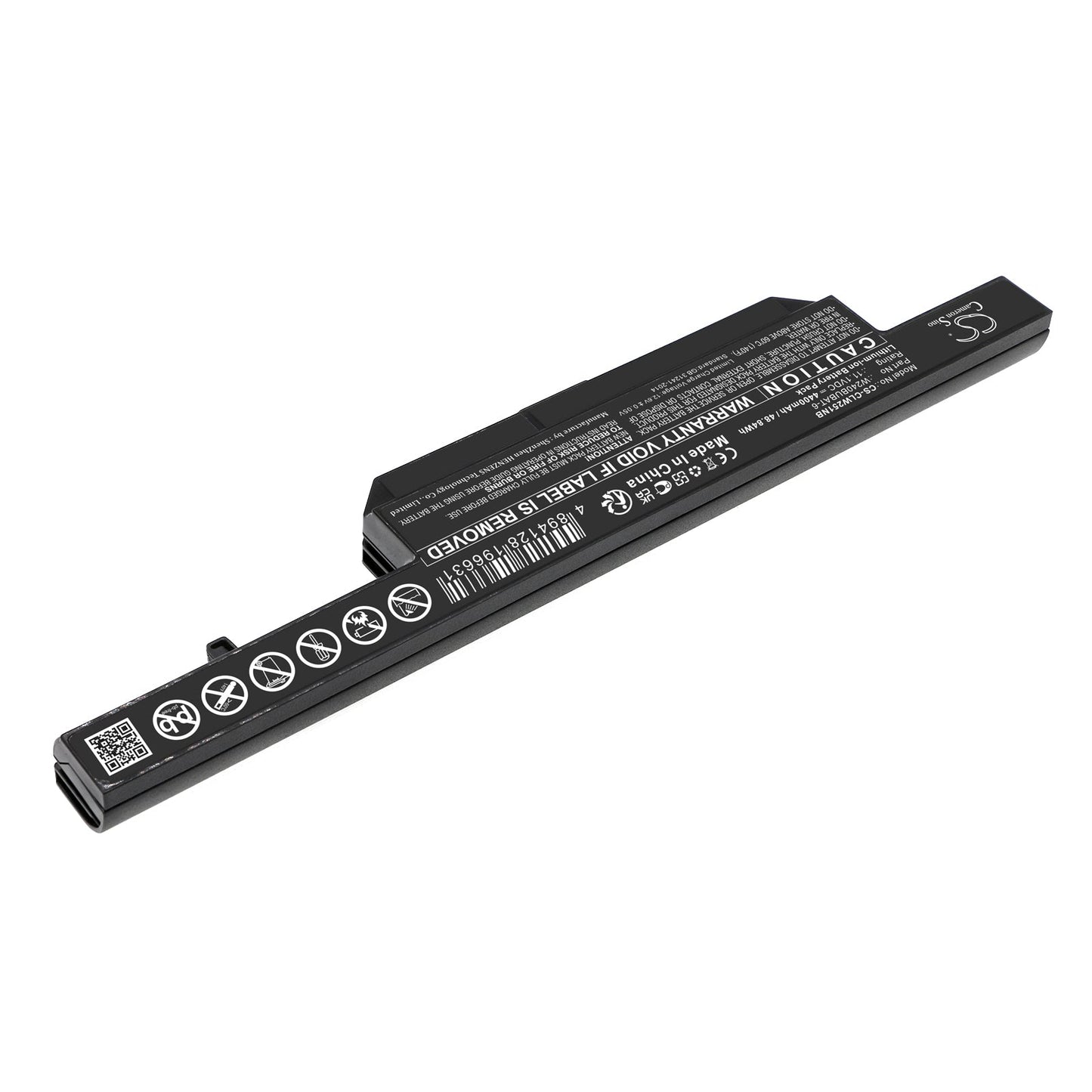 Replacement Battery for Clevo  NB320 – Notebook, Laptop – 4400mAh / 48.84Wh / 11.1V