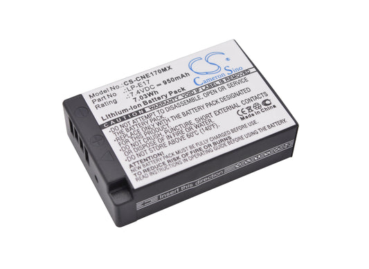 Replacement Battery for Saramonic  VmicLink5 RX+ – Camera – 950mAh / 7.03Wh / 7.4V