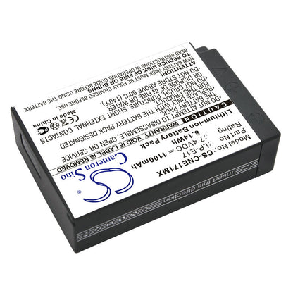 Replacement Battery for Canon  EOS 200D – Camera – 1100mAh / 8.14Wh / 7.4V