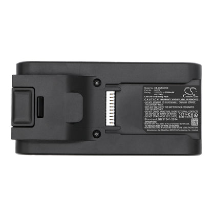 Replacement Battery for CECOTEC 05498, Conga Rockstar 600 Hero, RockStar 1200 Ultimate Ergofle, – 2500mAh / 64.75Wh