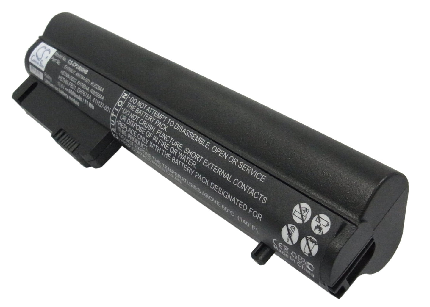 Replacement Battery for Compaq  Business Notebook 2400 – Notebook, Laptop – 6600mAh / 71.28Wh / 10.8V