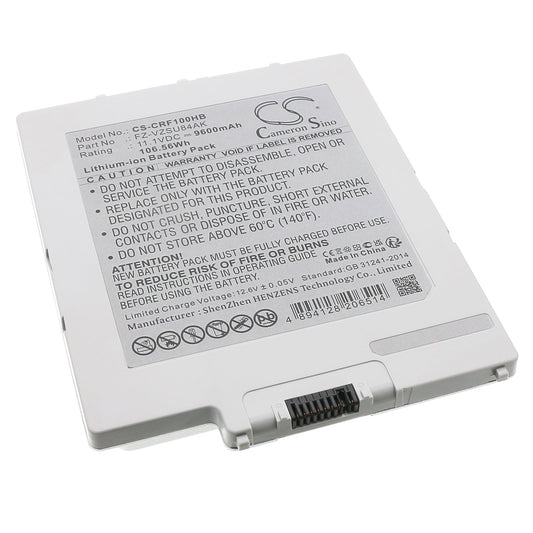 Replacement Battery for Panasonic  FZ-G1A – Notebook, Laptop – 9600mAh / 106.56Wh / 11.1V