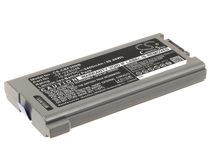 Replacement Battery for Panasonic  CF-30 – Notebook, Laptop – 8400mAh / 89.46Wh / 10.65V