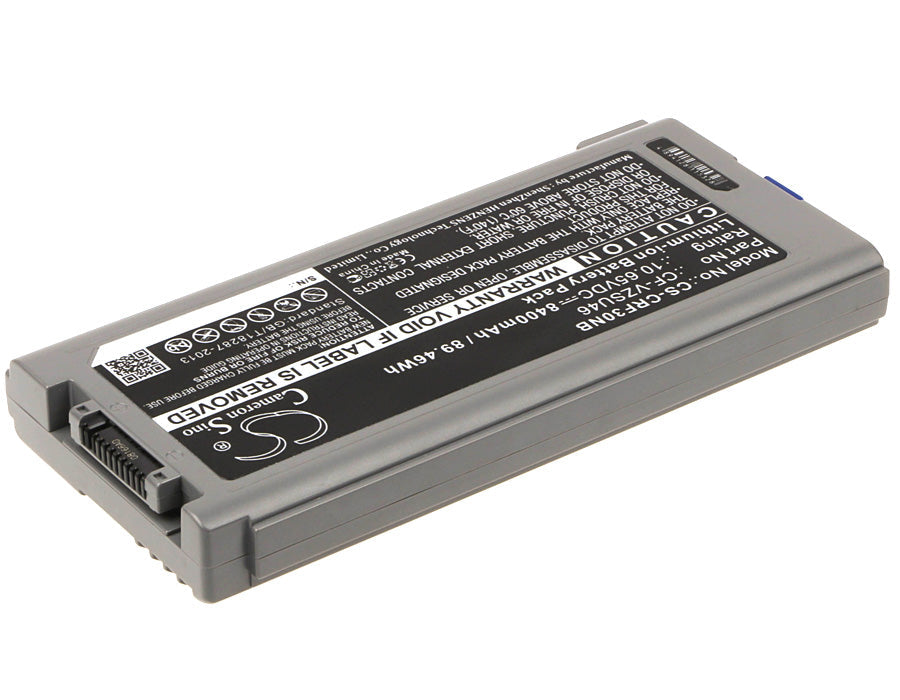 Replacement Battery for Panasonic  CF-30 – Notebook, Laptop – 8400mAh / 89.46Wh / 10.65V