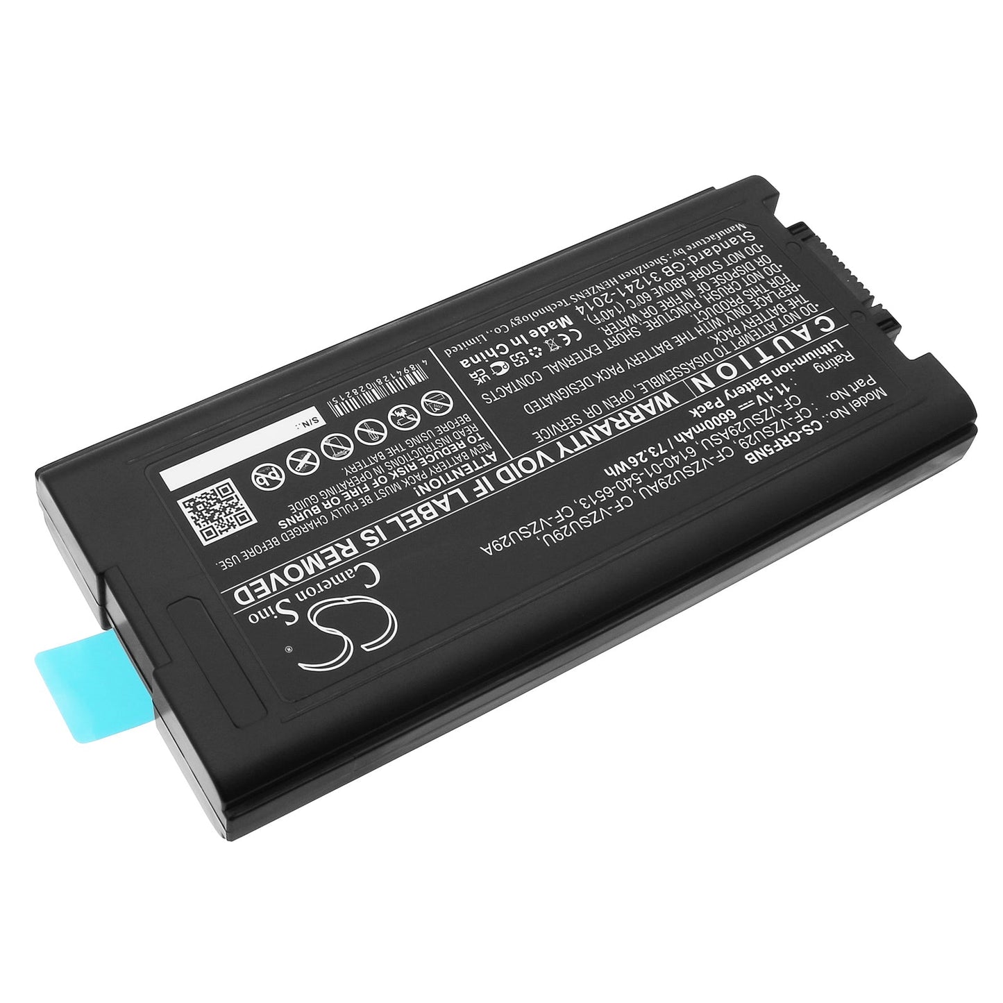 Replacement Battery for Panasonic  ToughBook CF29 – Notebook, Laptop – 6600mAh / 11.1V