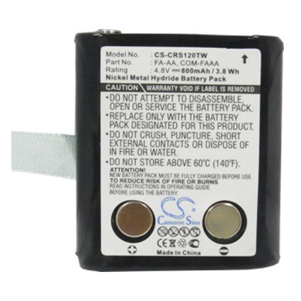 Replacement Battery for Cobra FRS117 FRS120, FRS225 – 800mAh