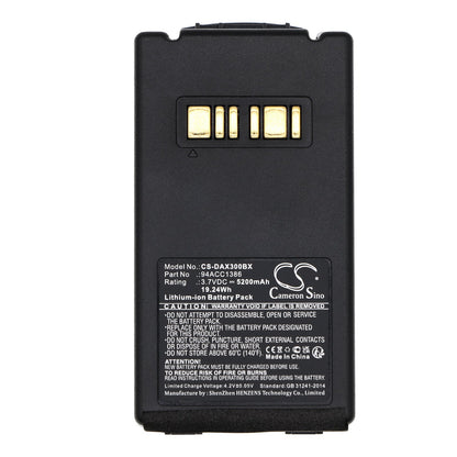 Replacement Battery for Datalogic  Falcon X3 – Barcode Scanner – 5200mAh / 19.24Wh / 3.7V