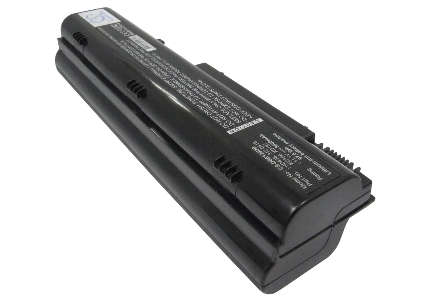 Replacement Battery for DELL  Inspiron 1300 – Notebook, Laptop – 8800mAh / 11.1V