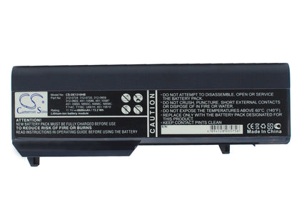 Replacement Battery for DELL  Vostro 1310 – Notebook, Laptop – 6600mAh/73.2Wh / 11.1V