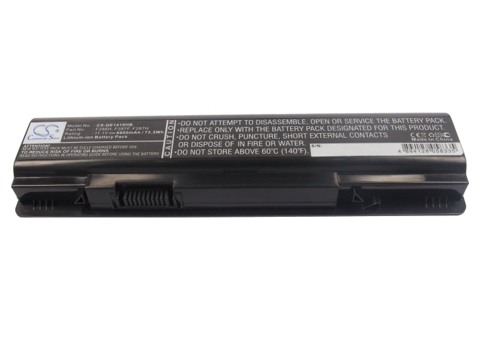 Replacement Battery for DELL  Inspiron 1410 – Notebook, Laptop – 6600mAh / 11.1V