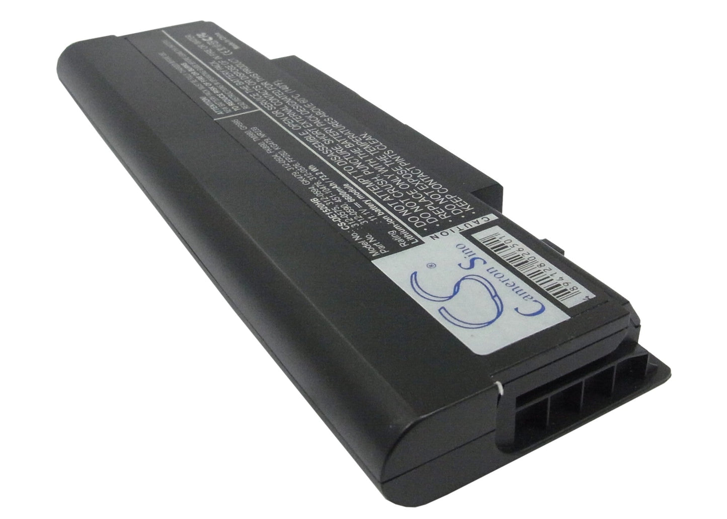 Replacement Battery for DELL  Inspiron 1520 – Notebook, Laptop – 6600mAh / 73.26Wh / 11.1V
