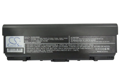 Replacement Battery for DELL  Inspiron 1520 – Notebook, Laptop – 6600mAh / 73.26Wh / 11.1V