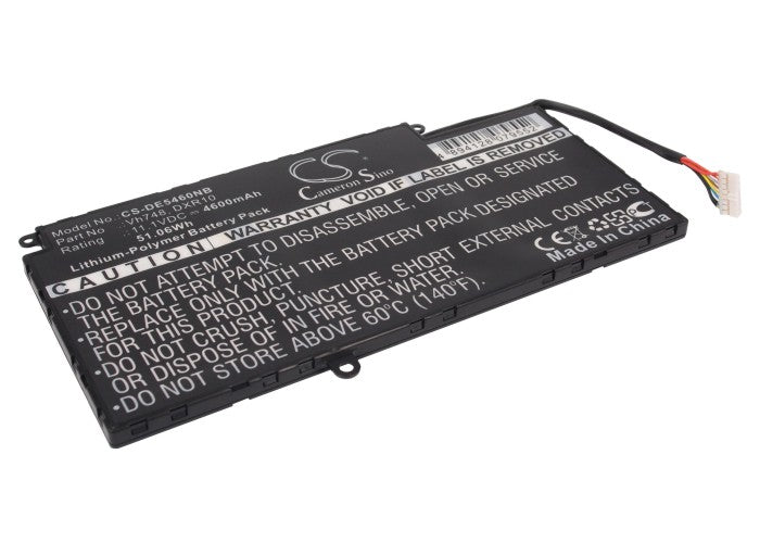 Replacement Battery for DELL  Ins14ZD-3526 – Notebook, Laptop – 4600mAh / 51.06Wh / 11.1V