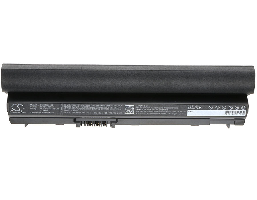 Replacement Battery for DELL  Latitude E5220 – Notebook, Laptop – 6600mAh / 73.26Wh / 11.1V