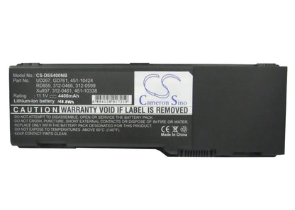 Replacement Battery for DELL  Inspiron 1501 – Notebook, Laptop – 4400mAh / 50.16Wh / 11.4V