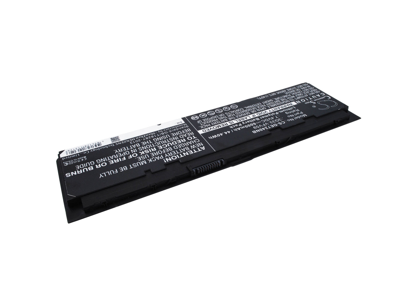 Replacement Battery for DELL  Latitude 12 7000 – Notebook, Laptop – 6000mAh / 44.40Wh / 7.4V