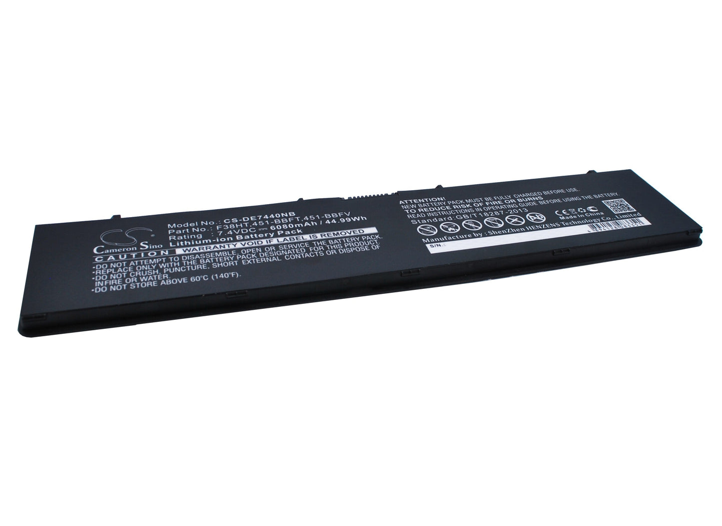 Replacement Battery for DELL  Latitude 14 7000 – Notebook, Laptop – 6080mAh / 44.99Wh / 7.4V