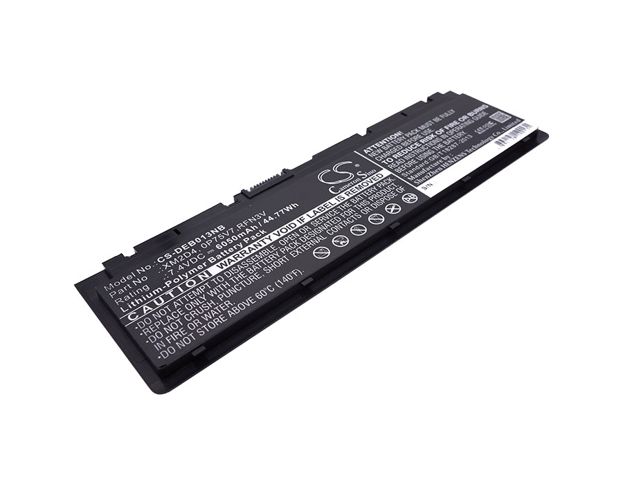 Replacement Battery for DELL  Blanco 2013 – Notebook, Laptop – 6050mAh / 44.77Wh / 7.4V