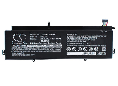 Replacement Battery for DELL  Chromebook 11 – Notebook, Laptop – 4350mAh / 49.59Wh / 11.4V