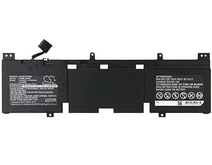 Replacement Battery for DELL  Alienware 13 – Notebook, Laptop – 3100mAh / 45.88Wh / 14.8V