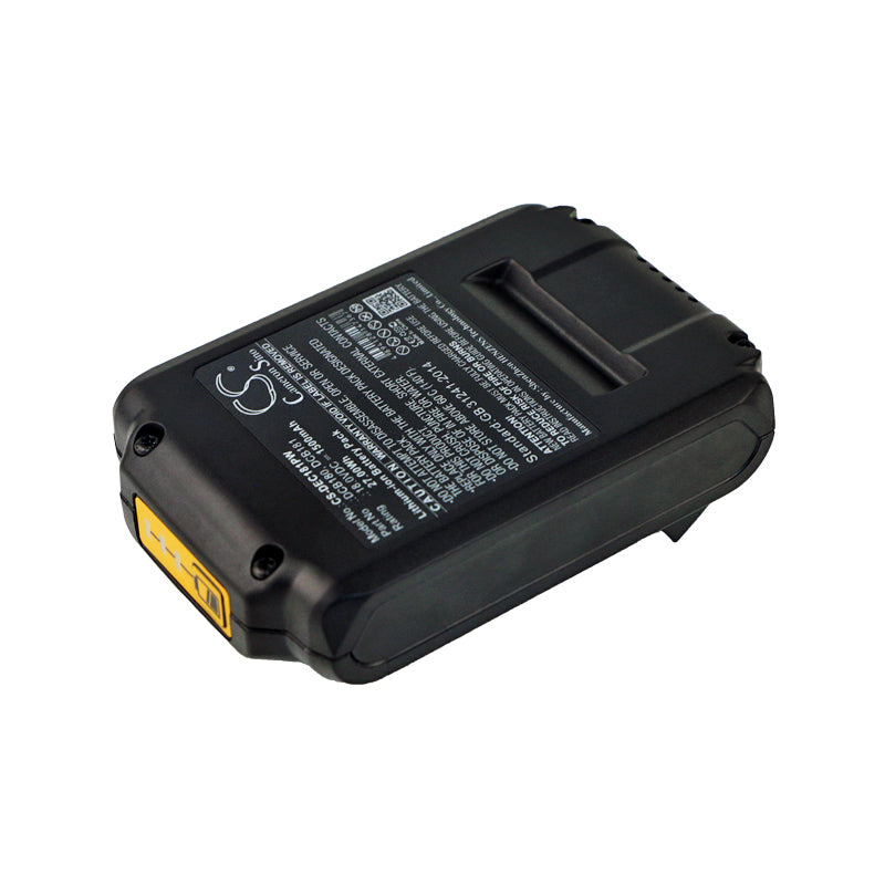 Replacement Battery for DeWalt  120V MAX – Power Tools – 1500mAh / 27.00Wh / 18.0V