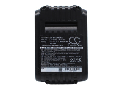 Replacement Battery for Klein Tools  1000 MCM aluminum – Power Tools – 4000mAh / 80.00Wh / 20.0V