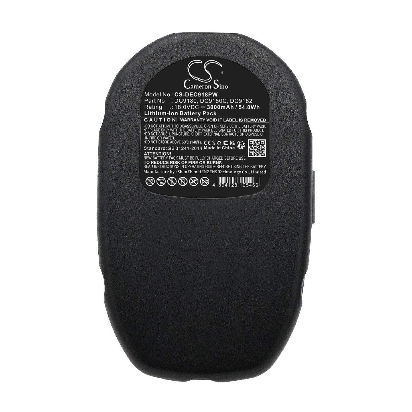 Replacement Battery for DeWalt  DCD925 – Power Tools – 3000mAh / 54.0Wh / 18.0V