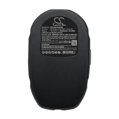Replacement Battery for DeWalt  DCD925 – Power Tools – 3000mAh / 54.0Wh / 18.0V