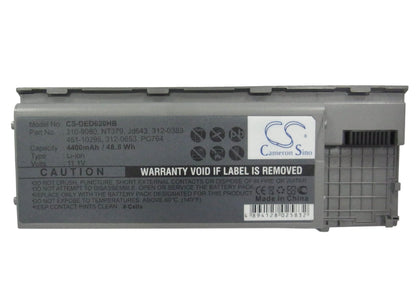 Replacement Battery for DELL  Latitude D620 – Notebook, Laptop – 4400mAh / 48.84Wh / 11.1V