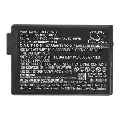 Replacement Battery for DELL  Latitude 5430 Rugged – Notebook, Laptop – 4400mAh / 50.16Wh / 11.4V