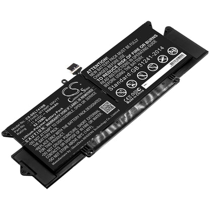 Replacement Battery for DELL  Latitude 7410 – Notebook, Laptop – 5500mAh / 62.70Wh / 11.4V