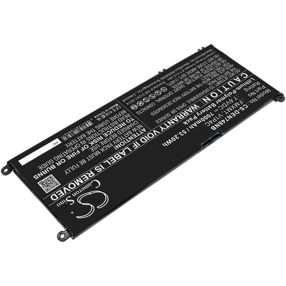 Replacement Battery for DELL  Chromebook 13 3380 – Notebook, Laptop – 7000mAh / 53.20Wh / 7.6V