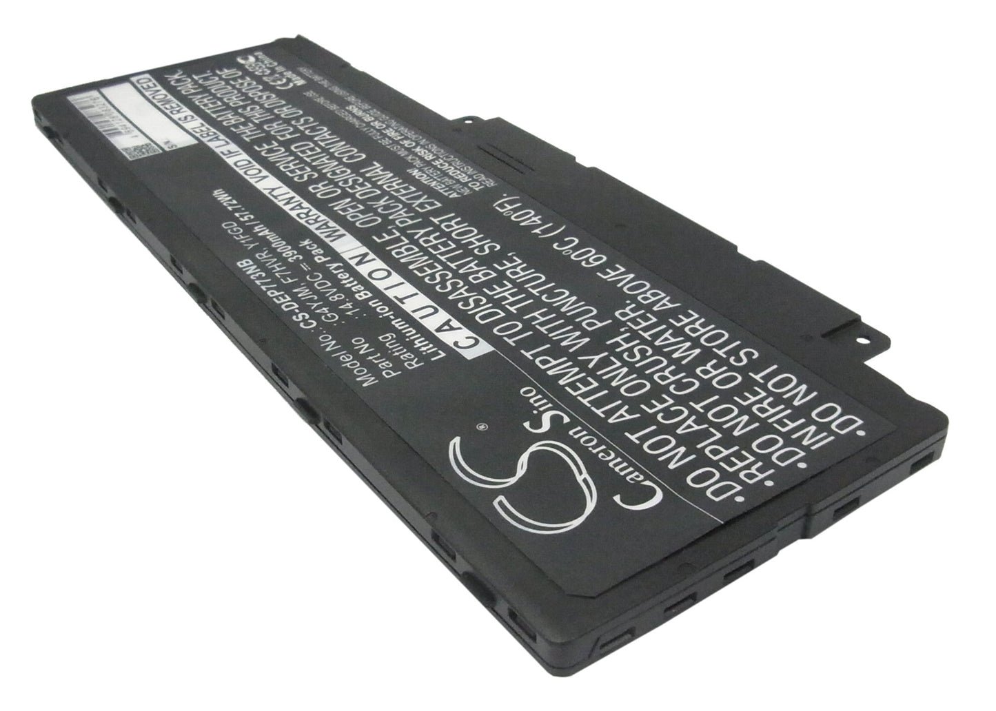 Replacement Battery for DELL  Inspiron 14 – Notebook, Laptop – 3900mAh / 57.72Wh / 14.8V