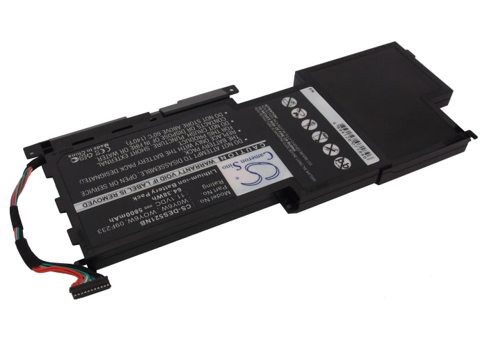Replacement Battery for DELL  XPS 15 (L521X Mid 2012) – Notebook, Laptop – 5800mAh / 64.38Wh / 11.1V