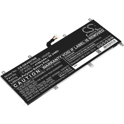 Replacement Battery for DELL  Venue 10 Pro – Notebook, Laptop – 4100mAh / 30.34Wh / 7.4V